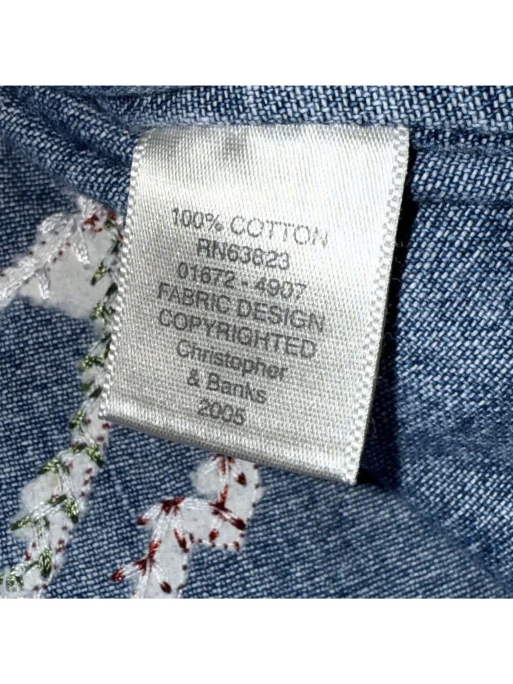 Christopher & Banks lightweight denim
